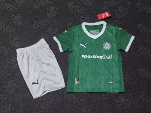 Palmeiras  2025/26 home  kids soccer jerseys