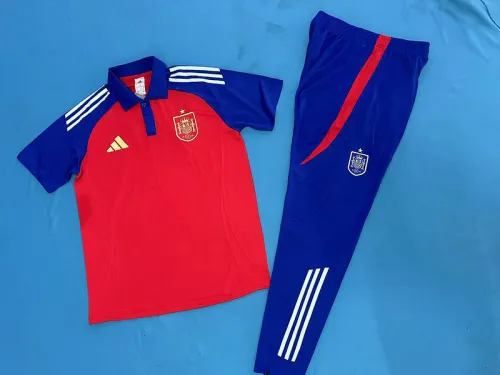 Spain 2025/26 red POLO suit