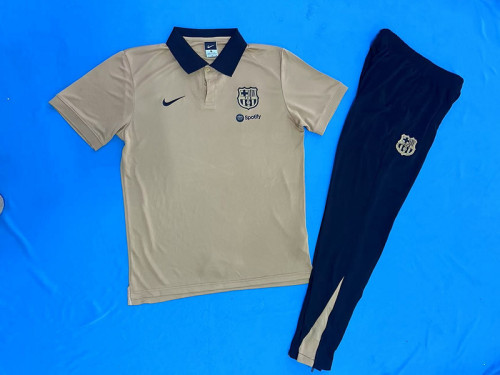 Barcelona 2025/26 Gold POLO suit