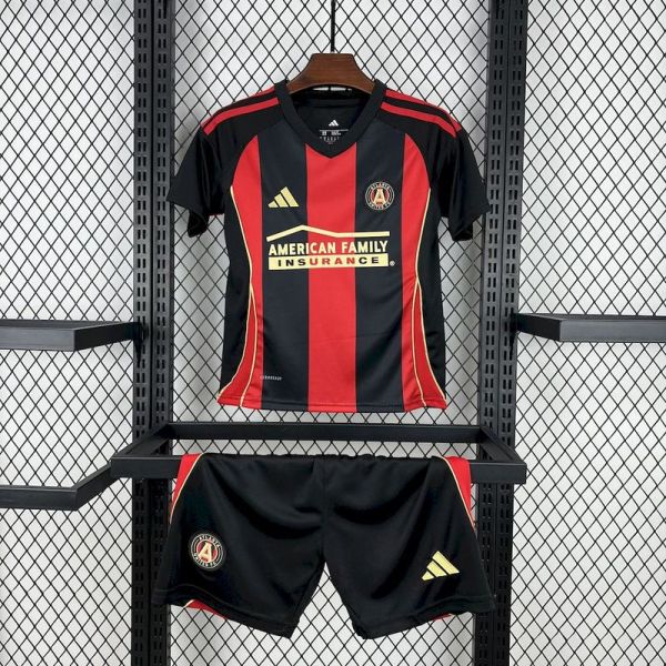 Atlanta United 2025/26  home  kids Soccer jersey