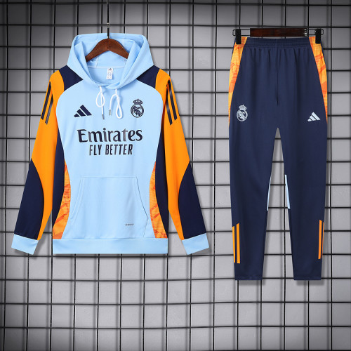 Real Madrid 2024/25 white hoodie