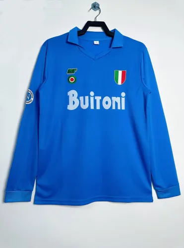 Retro Napoli 1987/88  home long sleeves