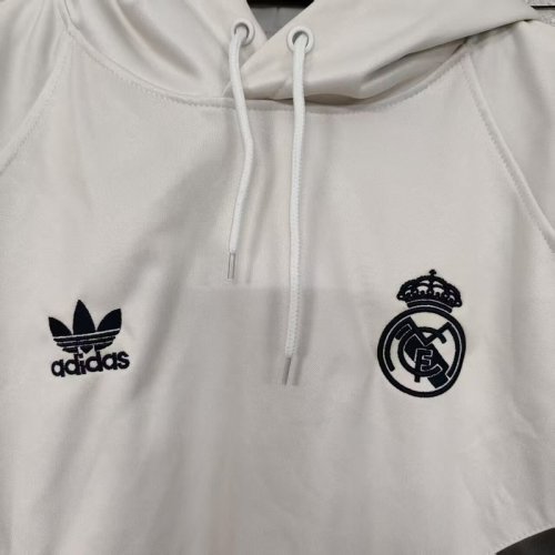 Real Madrid 2025/26 White  Hoodie