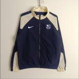 2025-26 Barcelona Navy blue windbreaker