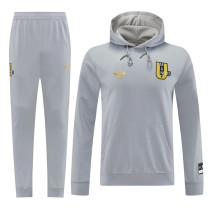 Manchester united  2025/26  gray hoodie suit