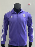 2025-26 Real Madrid Purple  Jacket