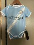Manchester city  home Baby soccer jerseys