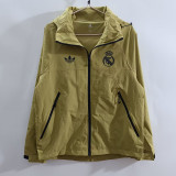Real Madrid  2025-26 gold windbreaker