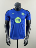 Barcelona 2025/26 Blue Training Player version jersey