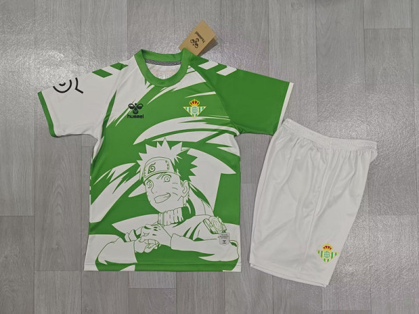 2025/26 Kids Real Betis NARUTO Version size: 16-28