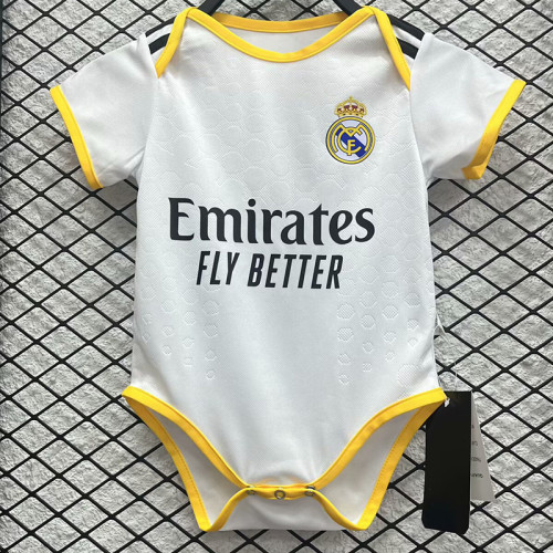 Real Madrid 2025/26  home Baby soccer jerseys