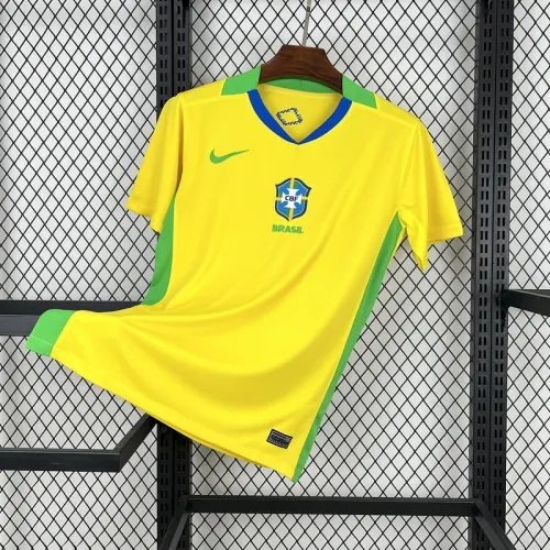Brazil 2025-26 home jersey size S-4XL