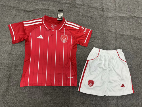 Nottingham Forest  2025/26 home  kids size 16-28
