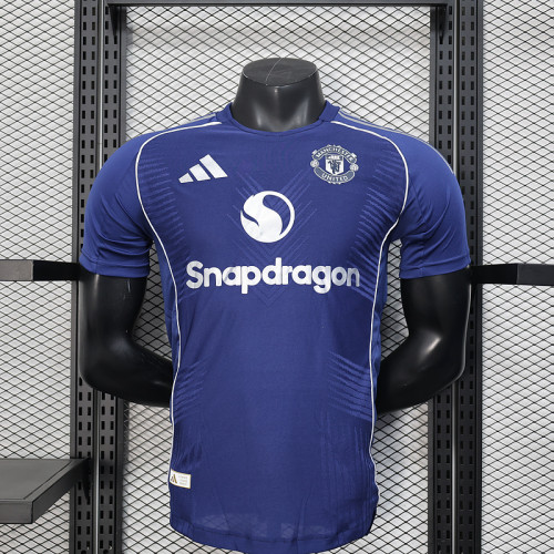 Manchester United 2025/26 blue Special Edition Jersey Player Version