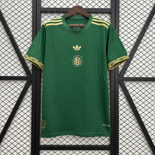 Mexico 2025 Green Gold Cup  Jersey