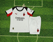 AC Milan 2025/26 white Kids Kit