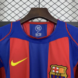 Retro Barcelona 2004/05 home size S-2XL