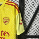 Arsenal 2025/26 Yellow Goalkeeper  Jersey