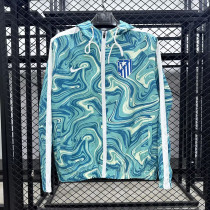 2025-26 Atletico Madrid blue  windbreaker