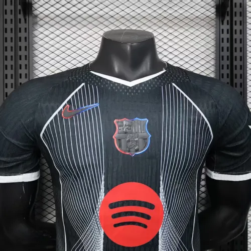 Barcelona 2025/26 Black Special Player version jersey
