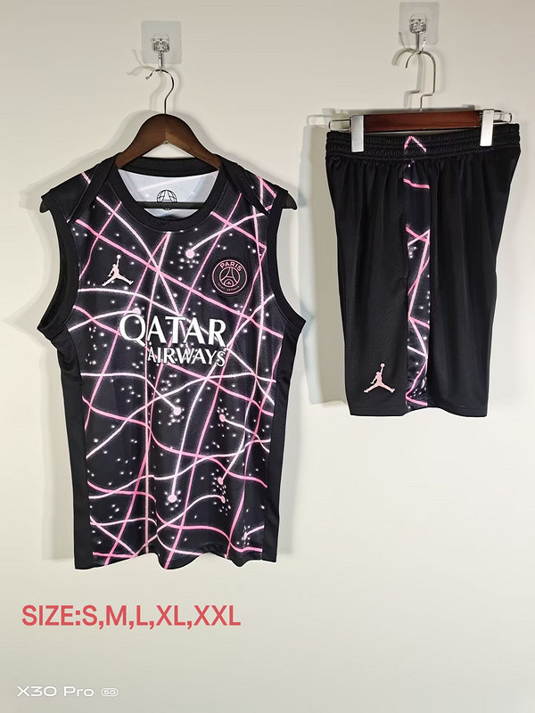 PSG 2025/26 Black and pink  Vest suit