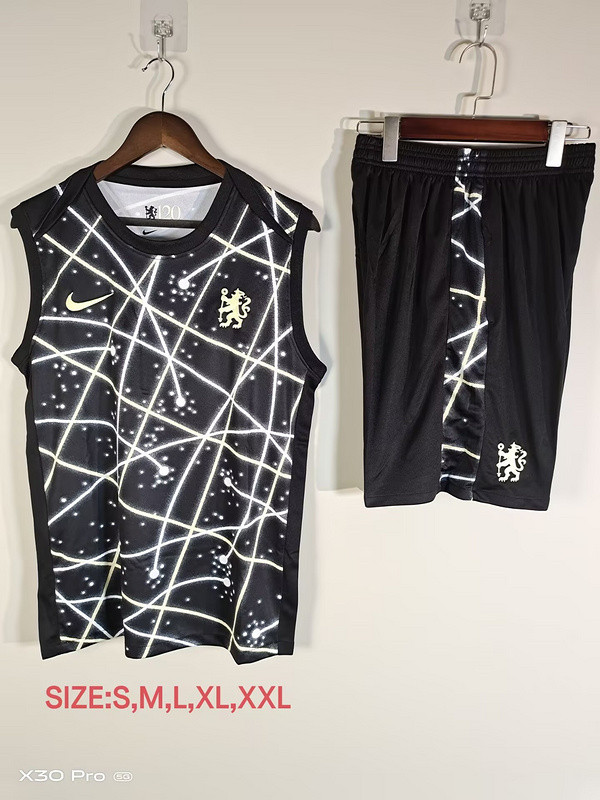 Chelsea F.C. 2025/26 black sleeveless suit