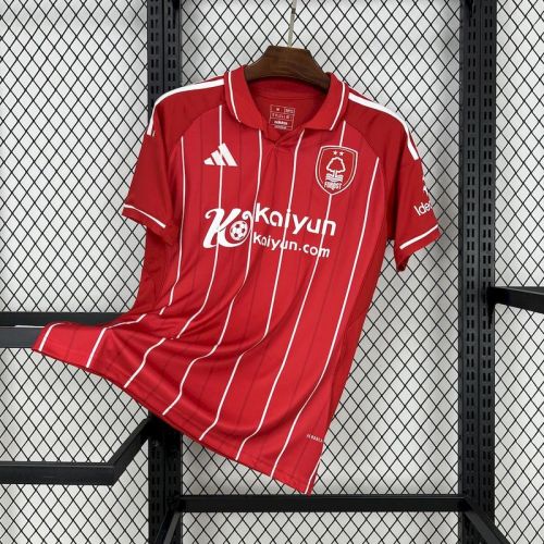 Nottingham Forest 2025/26 home soccer jersey