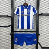 Porto 2025/26 home kids soccer jerseys