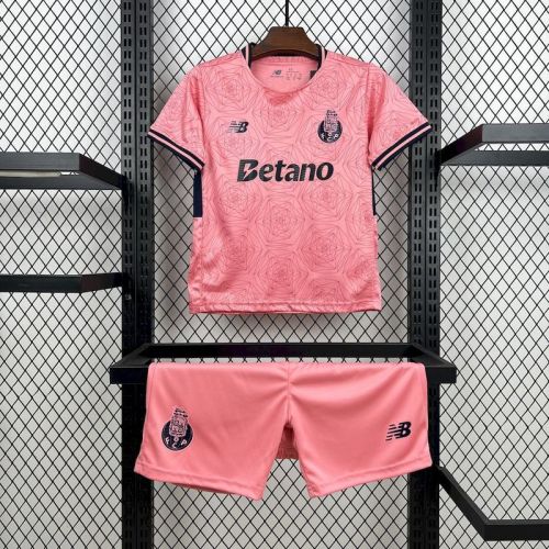 Porto 2025/26 Away kids soccer jerseys