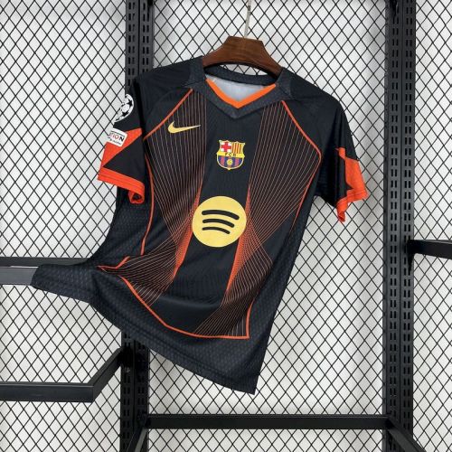 Barcelona 2025/26 black orange special edition Jersey