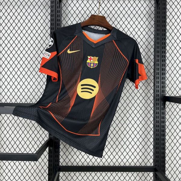 Barcelona 2025/26 black orange special edition Jersey