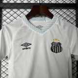 Santos FC 2025/26 Home kids soccer jersey