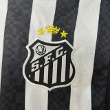 Santos FC 2025/26 Away kids soccer jersey