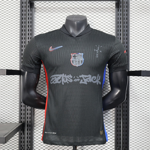 Barcelona 2025/26 x Travis Scott Away Player version jersey