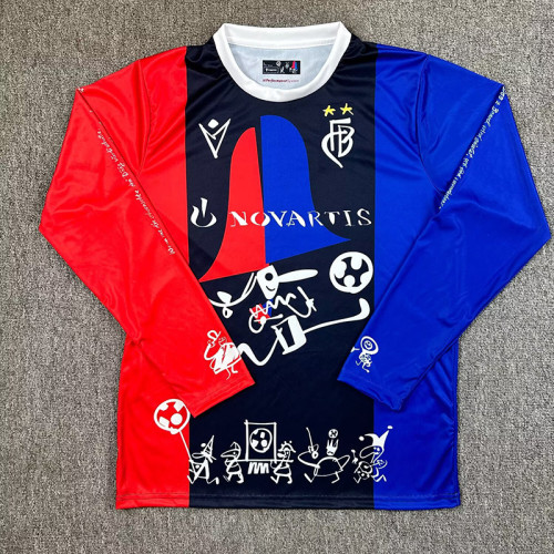 Basel 2025/26 Blue Red Carnival Special Edition Long Sleeve