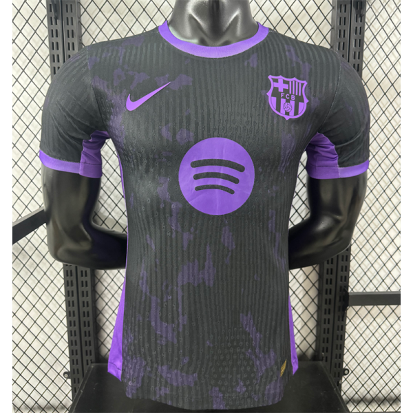 Barcelona 2025/26 Black And Purple Special Edition Player Version Jersey