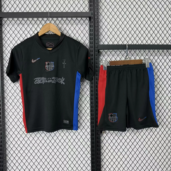 Barcelona 2024/25 Travis Scott Edition Kids Kit
