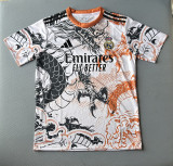 Real Madrid  2025/26 white ,orange and black Special Edition S-XXL