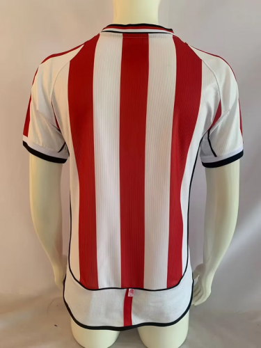 Retro 2001/02 Olympiacos home soccer jersey