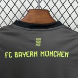 Bayern Munich 2025/26 Black Goalkeeper Kids Kit