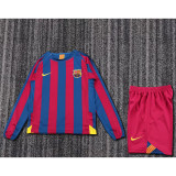 2005/06 B-arcelona Home League Edition Long sleeve  Kids Kit