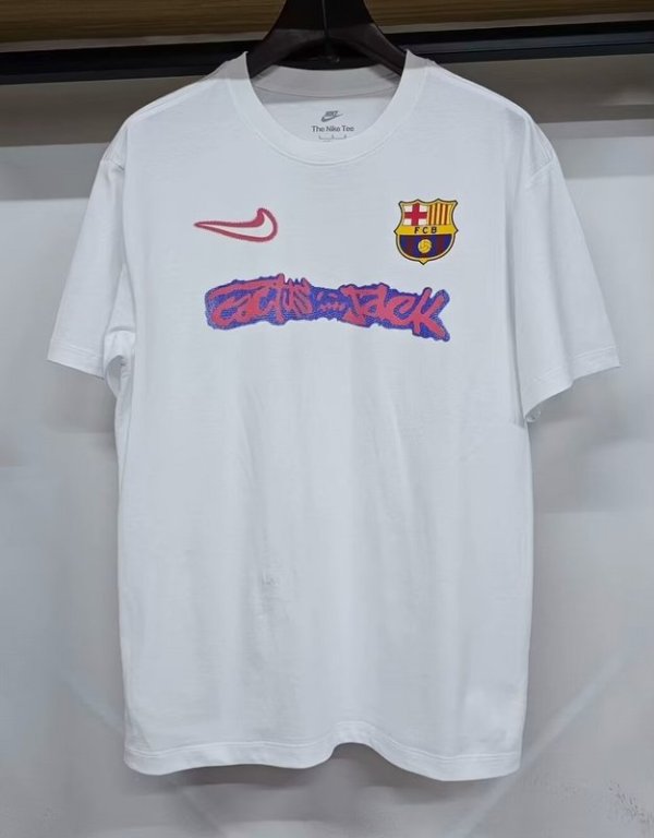 Barcelona X Travis Scott Cotton T-SHIRT