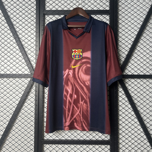 Retro Barcelona 2001/02 Soccer Jersye
