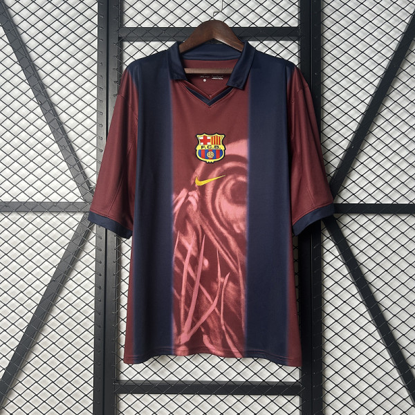 Retro Barcelona 2001/02 Soccer Jersye