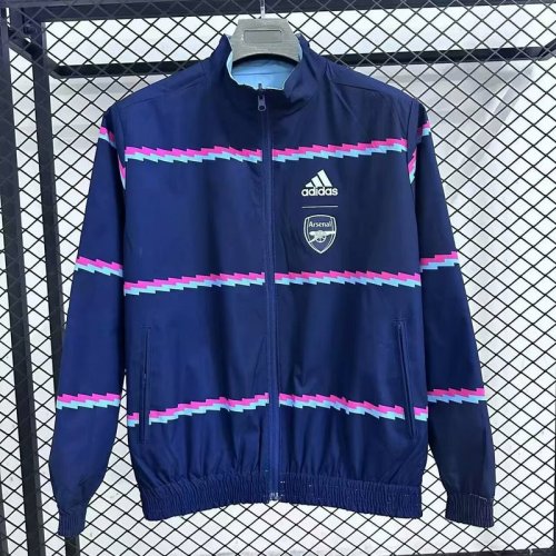 2025-26 Arsenal Blue Reversible windbreaker