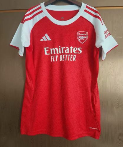 Arsenal  2025/26 woman home Soccer jersey