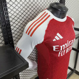 Arsenal 2025/26 Home Long Sleeve   player version size S-2XL