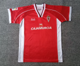 Retro 1999-01 Real Murcia home red soccer jersey size S-2XL