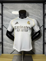 Real Madrid 2025/26 home player version S-XXL