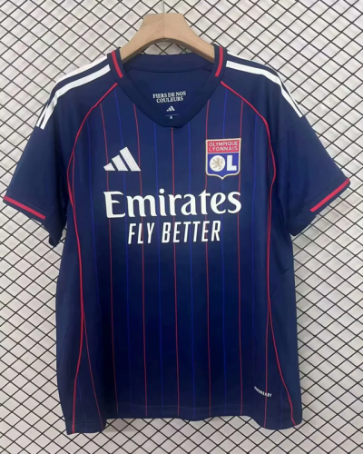 Lyon 2025/26 Away  Soccer Jerseys